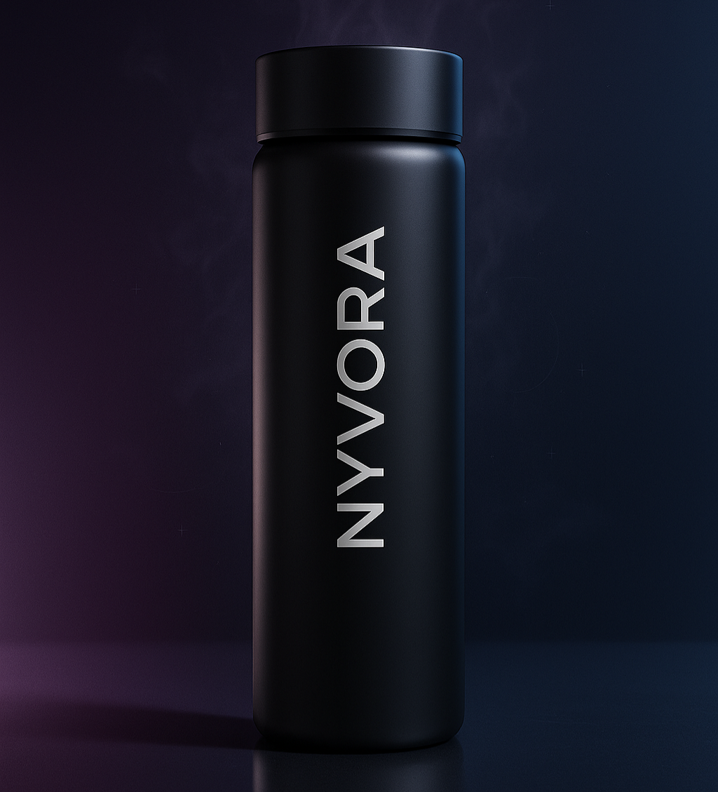 Custom Temperature Bottle - Personalized Smart Water Bottle by Nyvora